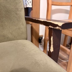 レトロ風 2人掛けソファ｜テレビ台　
セットの画像