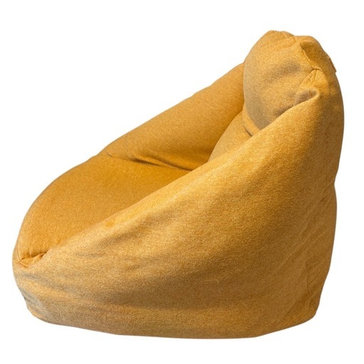 無印良品空気でできたソファイエロー黄色 (焼き鳥君) 大通のソファ《1