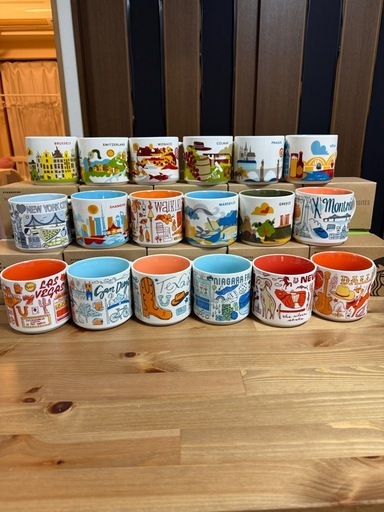 スターバックス マグカップ　18個セット BEEN THERE SERIES