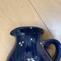 フランス　アルザス陶器　ミルクピッチャーの画像