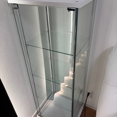 不二貿易 コレクションケース フィギュアケース 4段　全面ガラスの画像