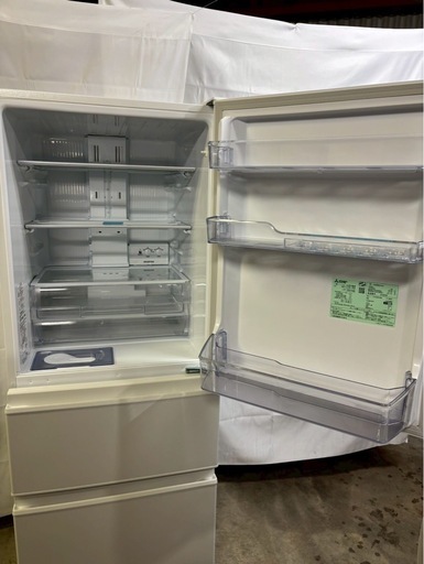 【成約済み】【展示品】三菱電機 3ドア冷蔵庫 MR-C33K-W 2024年製330L