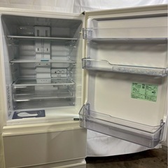 【展示品】三菱電機 3ドア冷蔵庫 MR-C33K-W 2024年製330Lの画像