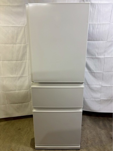 【成約済み】【展示品】三菱電機 3ドア冷蔵庫 MR-C33K-W 2024年製330L