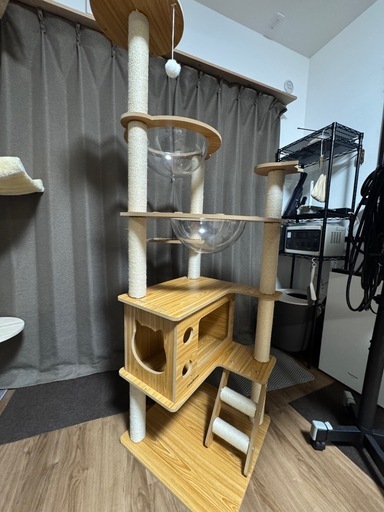 【受付終了】Cozy Meow キャットタワー　165cm
