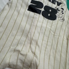 ディズニー ミッキー ドナルド ロンパース 60~70の画像