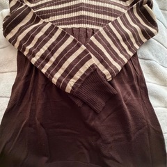 ジュニア薄手ニットチュニックの画像