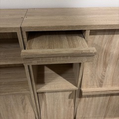 組み立て済み棚セットの画像