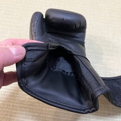 ZTTY ボクシンググローブ 8oz（ブラック）の画像