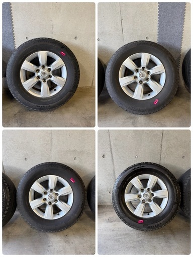 ランクルプラド中期純正265/65R17タイヤホイールセット 17インチ