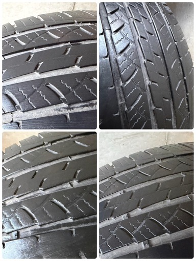 ランクルプラド中期純正265/65R17タイヤホイールセット 17インチ