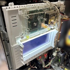 スロット 実機 超GANTZ コイン不要機 音量調節機能付き パチスロ機の画像