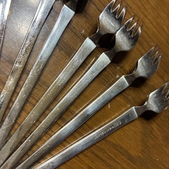 Lucky Wood 果物フォーク　7本セットの画像