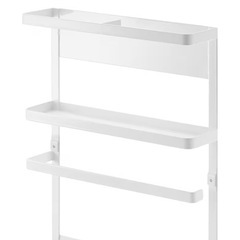 山崎実業　tower 冷蔵庫サイドラック  の画像