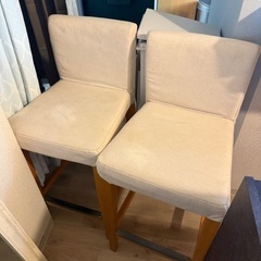 【急募／まとめ引き取り優先】IKEA 椅子2脚セット ※近隣の方は＋500円で配送OK🚗💨の画像