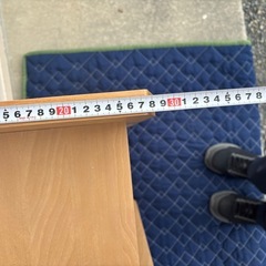 【美品】棚　シェルフ２段木製の画像