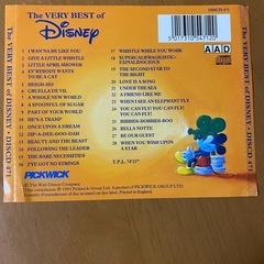 ディズニー　CDの画像