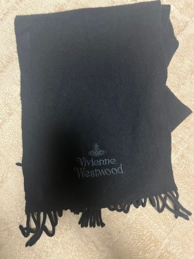 Vivienne Westwood ブラックマフラー