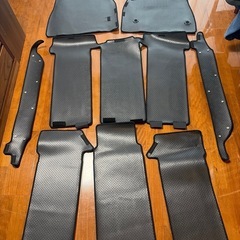 【ノア/ヴォクシー系】防水PVCフロアマット11点セット◆フルカバーの画像