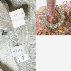 【極美品】ANTEPRIMA アンテプリマ ワイヤー グリッターバッグ ステッラピンクの画像