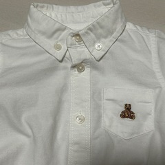 baby GAP オックスフォードボディースーツ　シャツロンパース　3-6M の画像