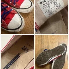 CONVERSE コンバース ALL STAR オールスター ローカット スニーカー 24.5cmの画像