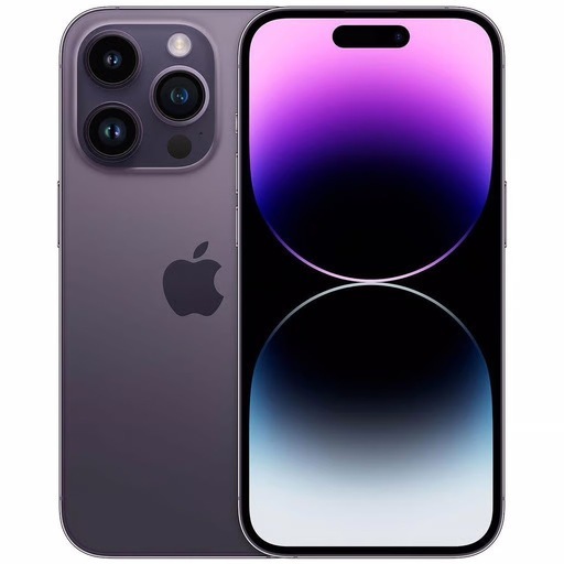《美品》iPhone 14 Pro 128GB - ディープパープル - Simフリー