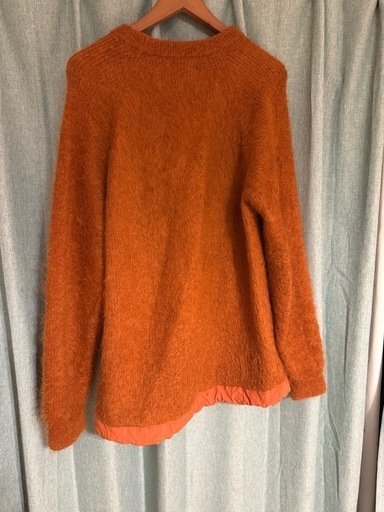 週末限定値下【即完売品】and wander試着のみアンドワンダー Mohair Wool Sweater モヘアウール ニット S/