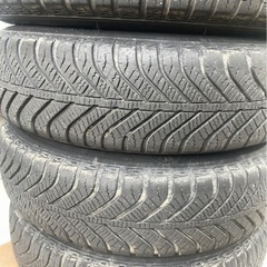 13インチ シルバー 5スポークホイールの画像