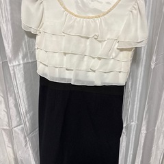 スーツ ワンピース2点セットの画像