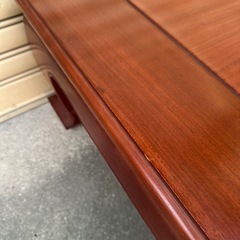 karimoku カリモク 座卓 花梨材の画像