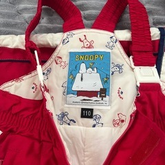 スヌーピー　スキーウェアの画像