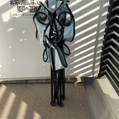 折りたたみ椅子  キャリー付きの画像