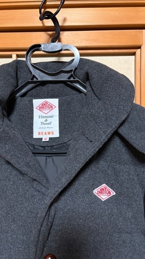 【ありがとうございました】DANTON×BEAMS ウールモッサダウン 【未使用に近い】