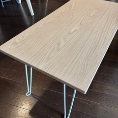 美品✨折り畳みローテーブル‼︎  
ナチュラルの画像