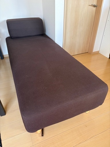 無印良品脚付きマットレス スモール (しかっち) 日立のベッド