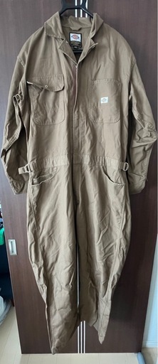 Dickies 703オーバーオール つなぎ　3L ブラウン