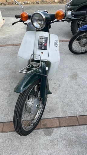 ホンダ スーパーカブ50 C50 外観ノーマル 125ccマニュアル仕様 新品リーファンエンジン 慣らし完了 ピンクナンバー