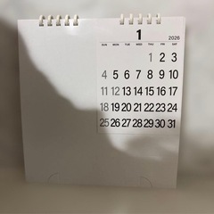 卓上カレンダー 2026の画像