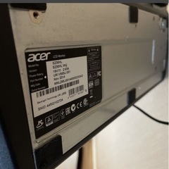 Acer S236hL tmjj 23インチモニター　内蔵スピーカー有りの画像