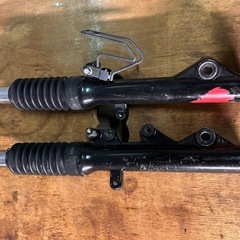 シグナス 2型 3型 SE44J フロントフォーク 曲がりオイル漏れなしの画像