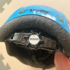 uvex(46~52cm)子供　男の子用　ヘルメットの画像