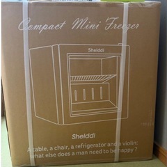 　新品未使用　Shelddi ミニ冷凍庫 小型 家庭用 35L の画像