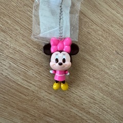 Disney ミニーちゃん　ゆらゆらキーホルダーの画像