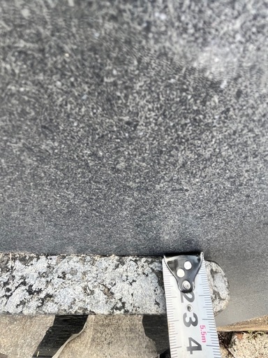 天然石(御影石) 1500×400×30㎜　カウンターやデスクに！
