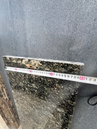 天然石(御影石) 1500×400×30㎜　カウンターやデスクに！
