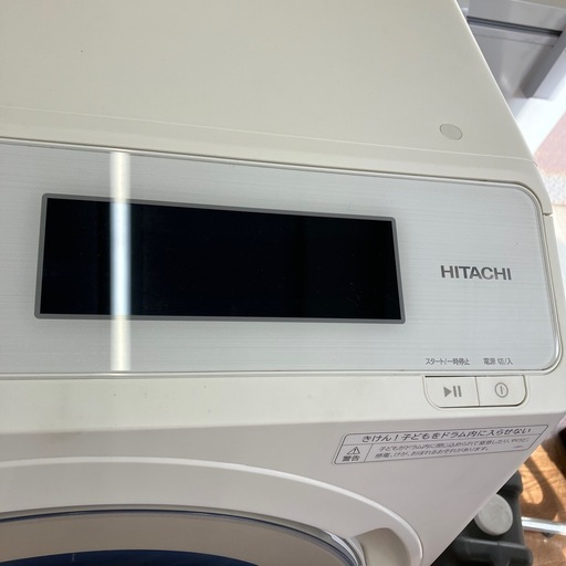 安心の1年保証付。【HITACHI ドラム式洗濯乾燥芋 BD-STX120HL  2022年製 洗濯12.0kg】取りに来れる方限定