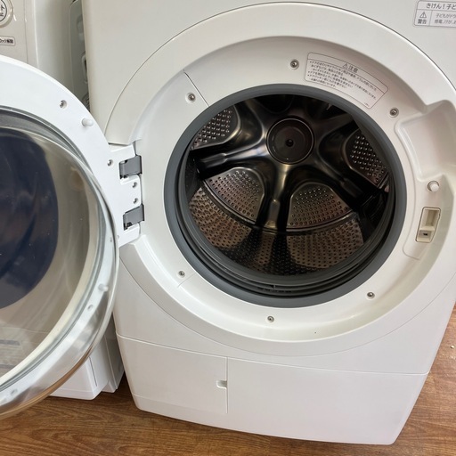 安心の1年保証付。【HITACHI ドラム式洗濯乾燥芋 BD-STX120HL  2022年製 洗濯12.0kg】取りに来れる方限定