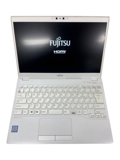 ◆美品 Fujitsu PC FMVU7C3WD1 ホワイト ノートパソコン