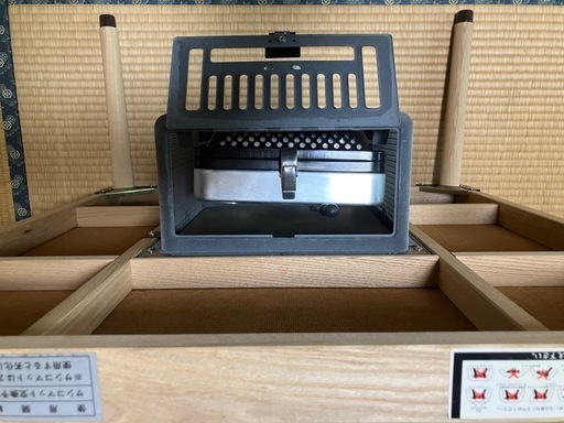 豆炭こたつ シナネン 69cm角 中古品 美品